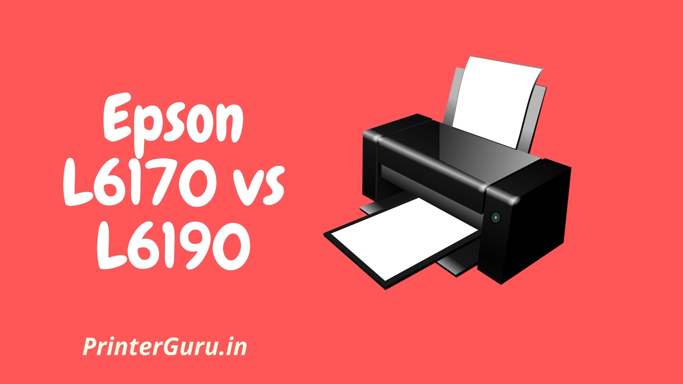 Epson L6170 vs L6190