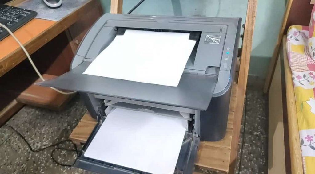 The printing quality of the printer is superb