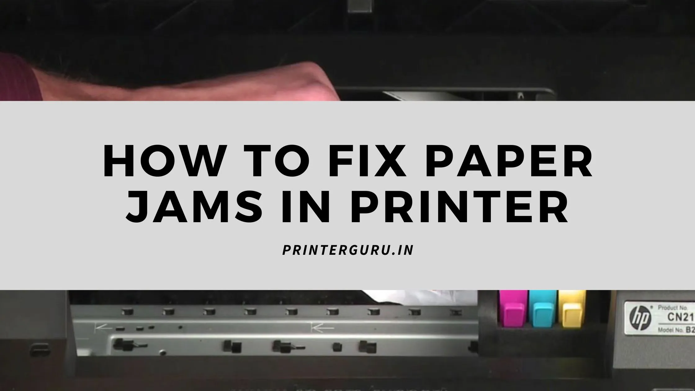 How to fix paper jams in printer