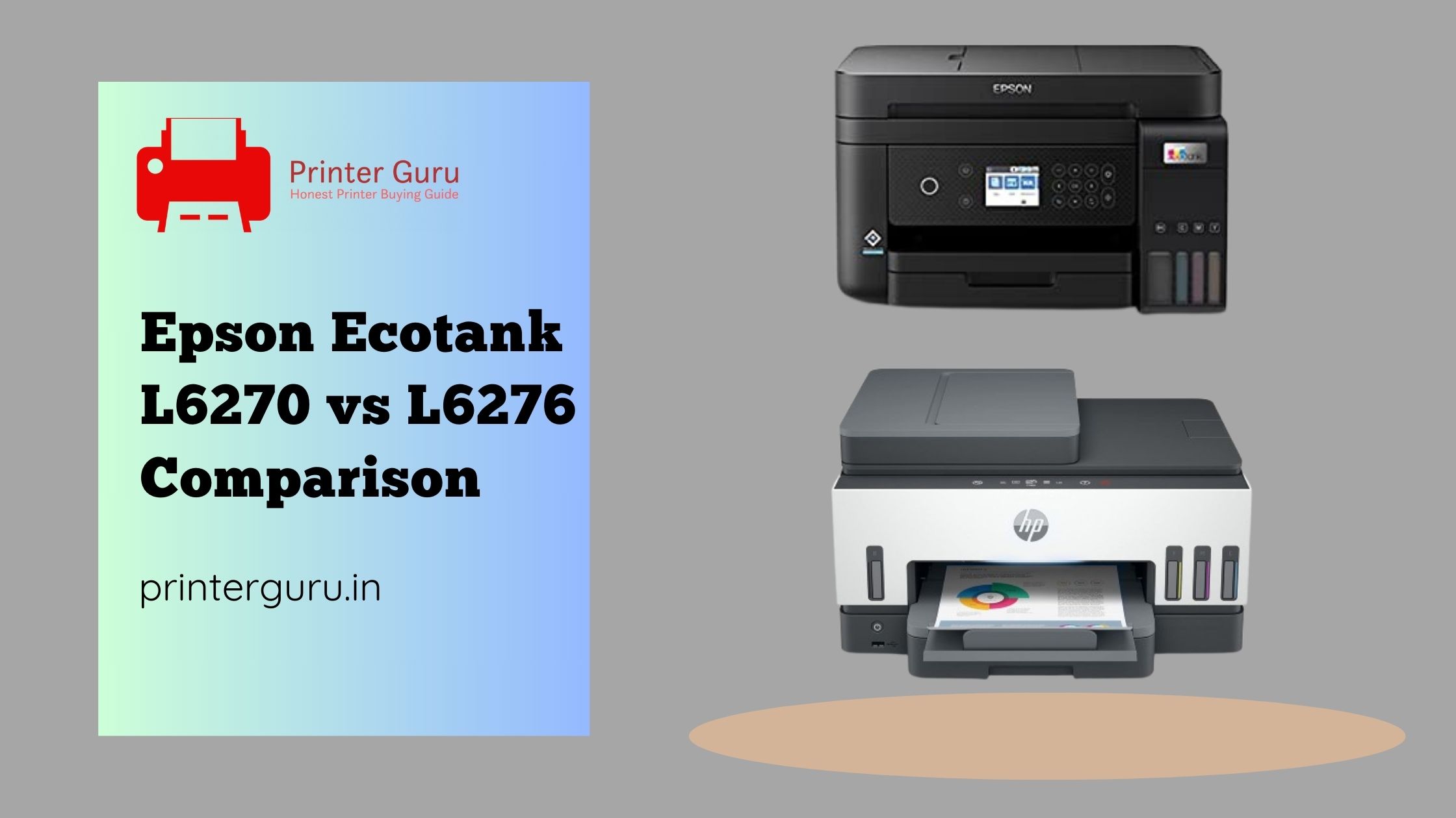Epson Ecotank L6270 vs L6276 Specs Comparison