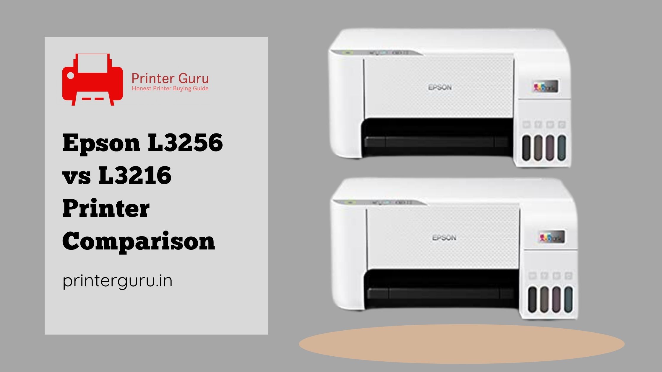 Epson L3256 vs L3216
