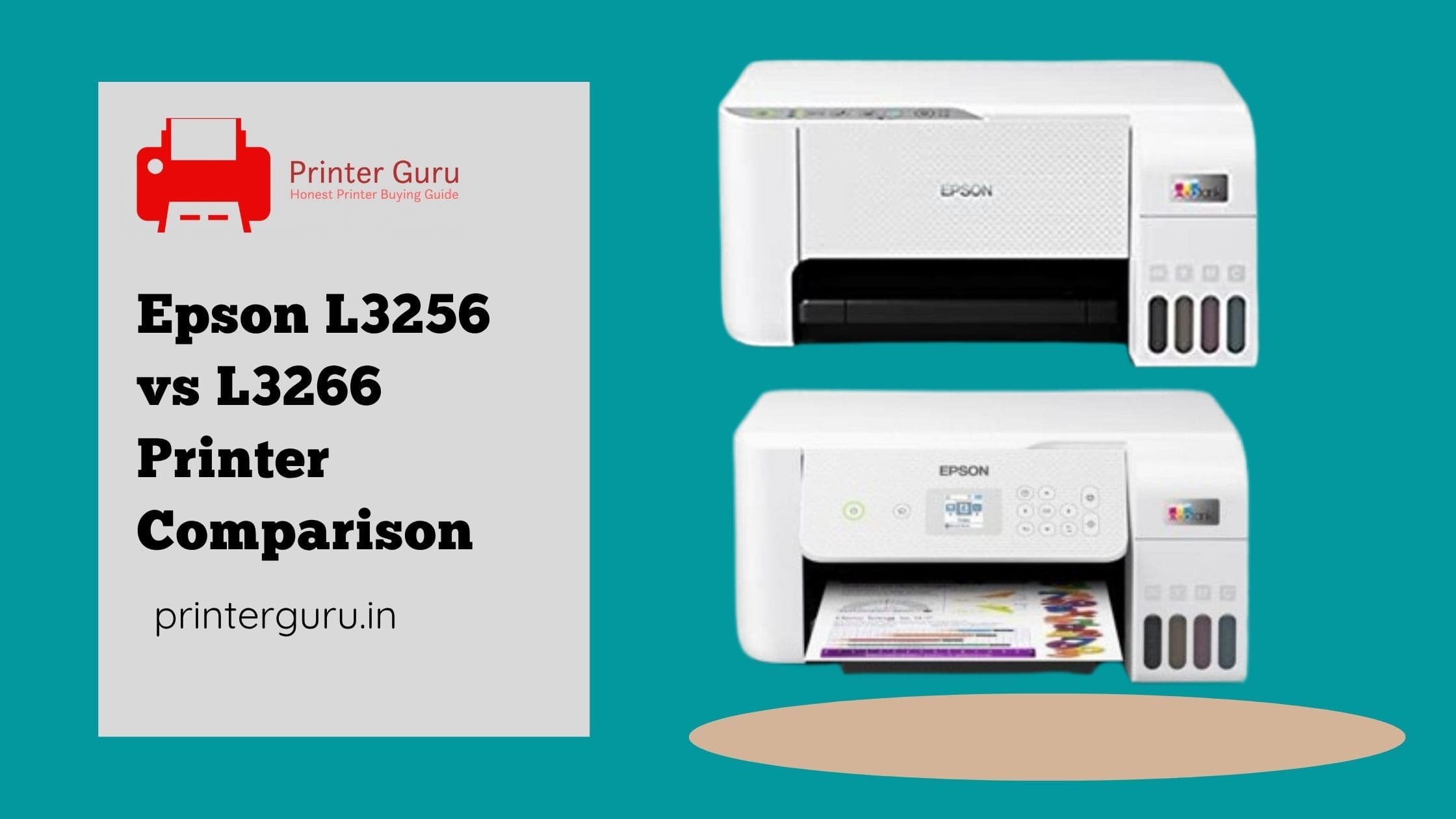 Epson L3256 vs L3266 comparison