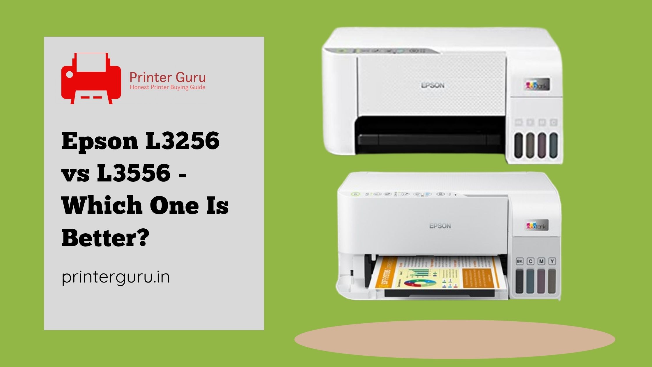Epson L3256 vs L3556