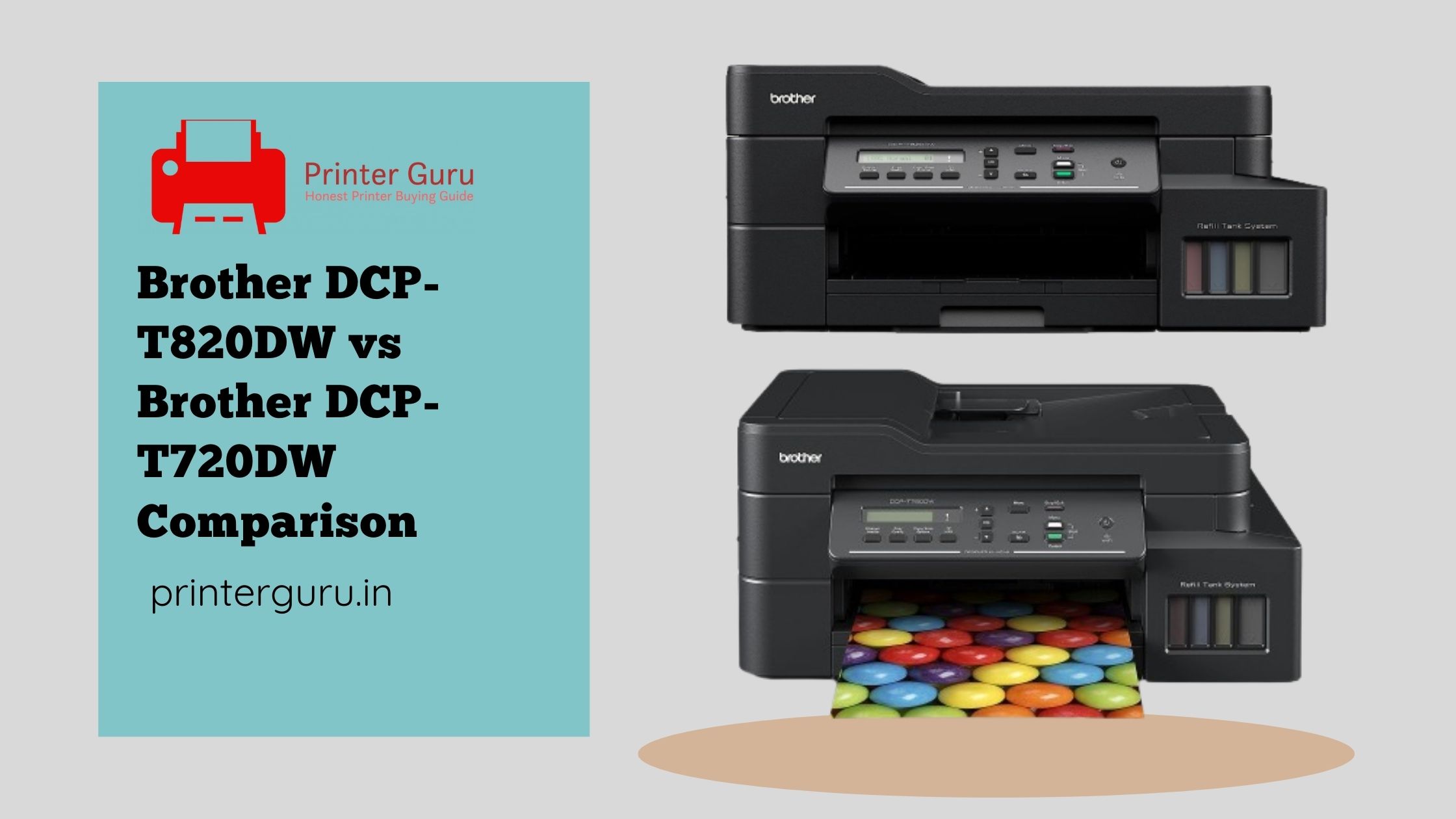 Brother DCP-T820DW vs Brother DCP-T720DW