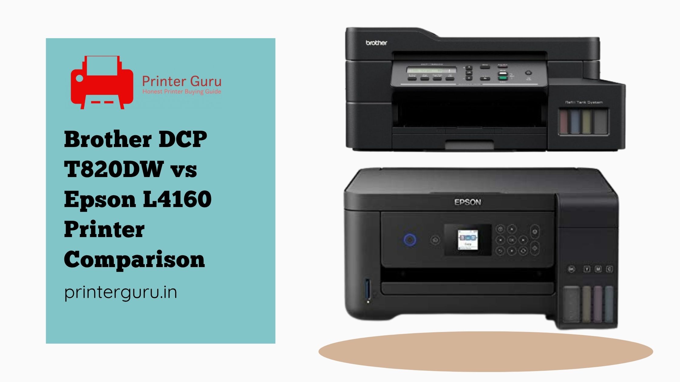 Brother DCP-T820DW vs Epson L4160