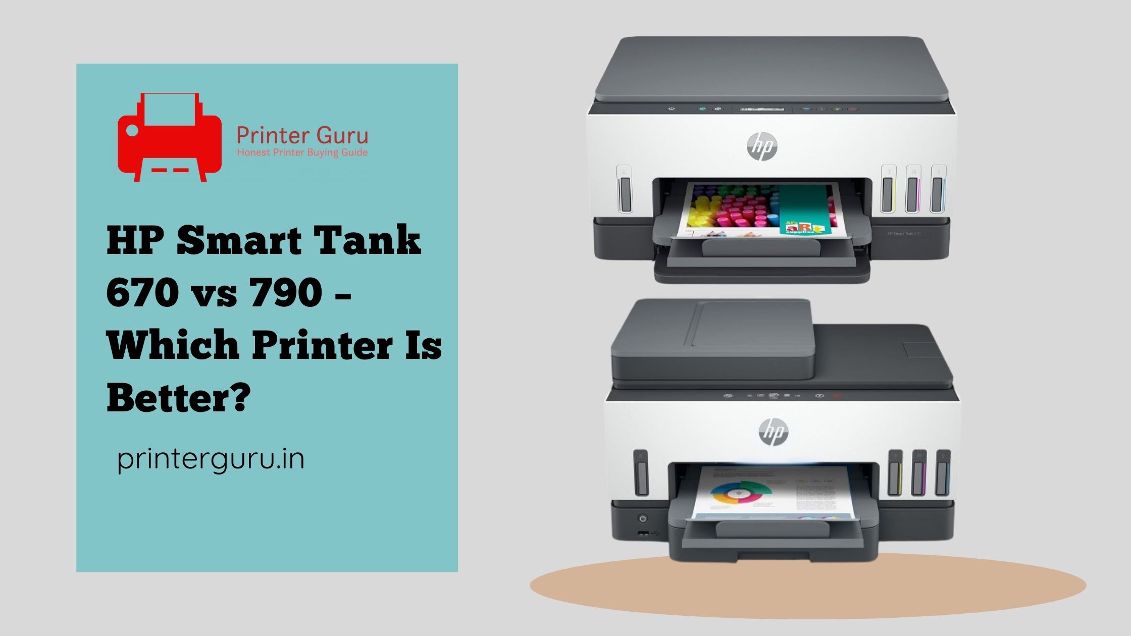 HP Smart Tank 670 vs 790 Comparison